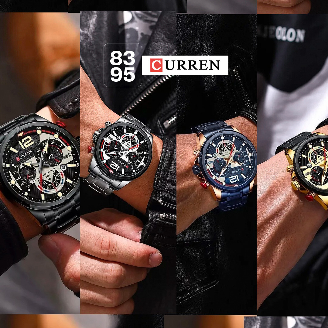Reloj Curren 8395 – Elegancia y Resistencia en Cada Detalle ⌚