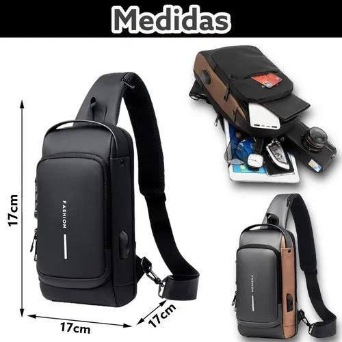 Bolso Antirrobo con Puerto USB