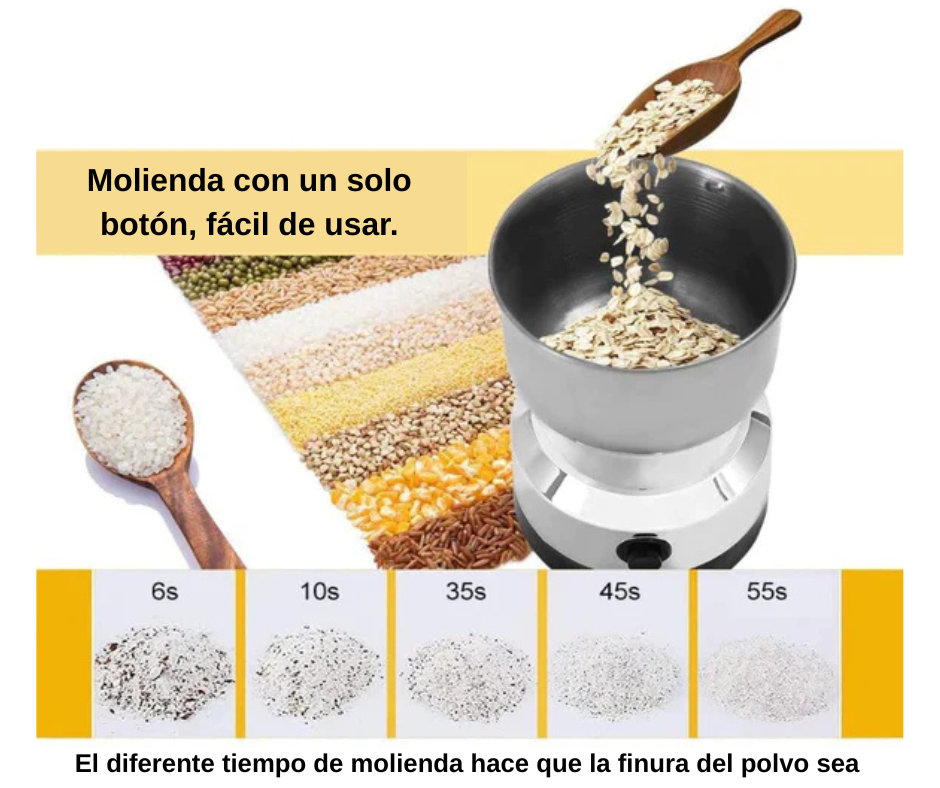 MOLINO DE CAFE Y ESPECIAS ELECTRICO