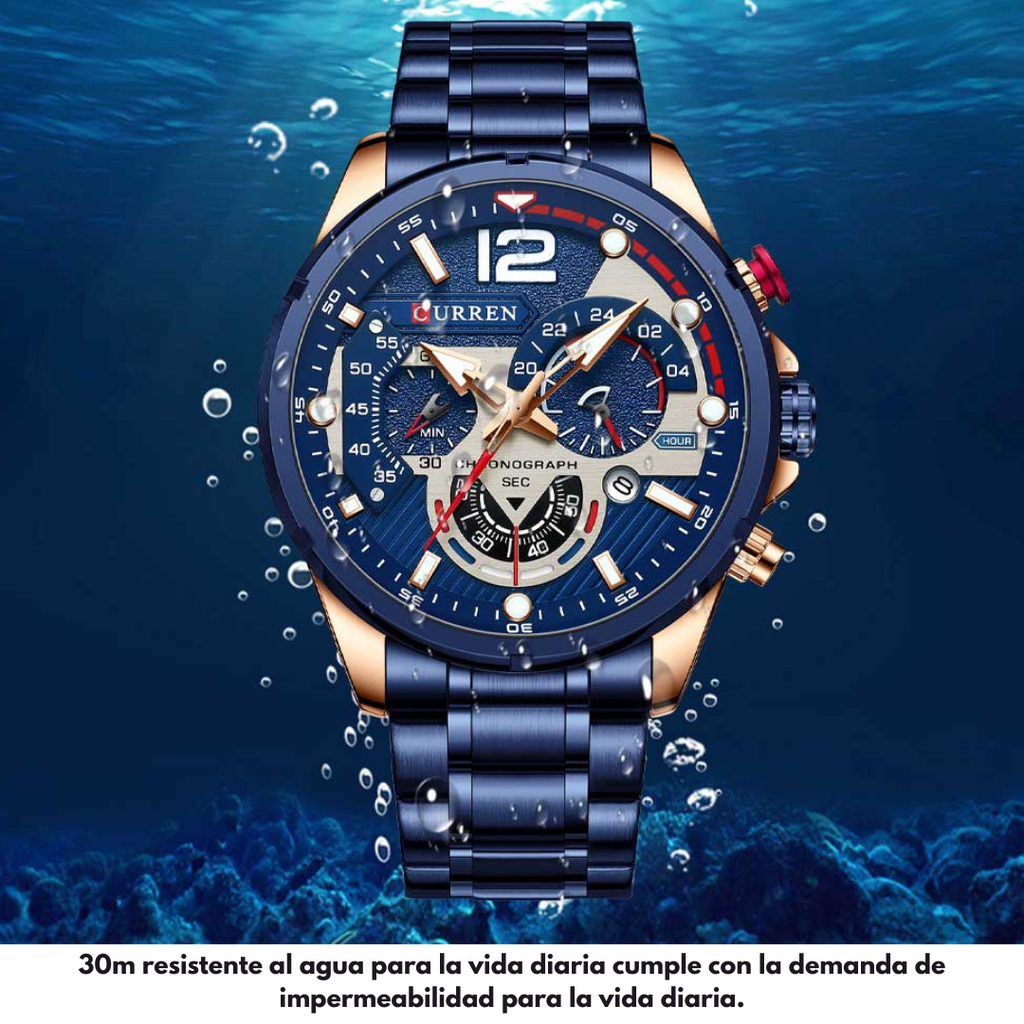 Reloj Curren 8395 – Elegancia y Resistencia en Cada Detalle ⌚