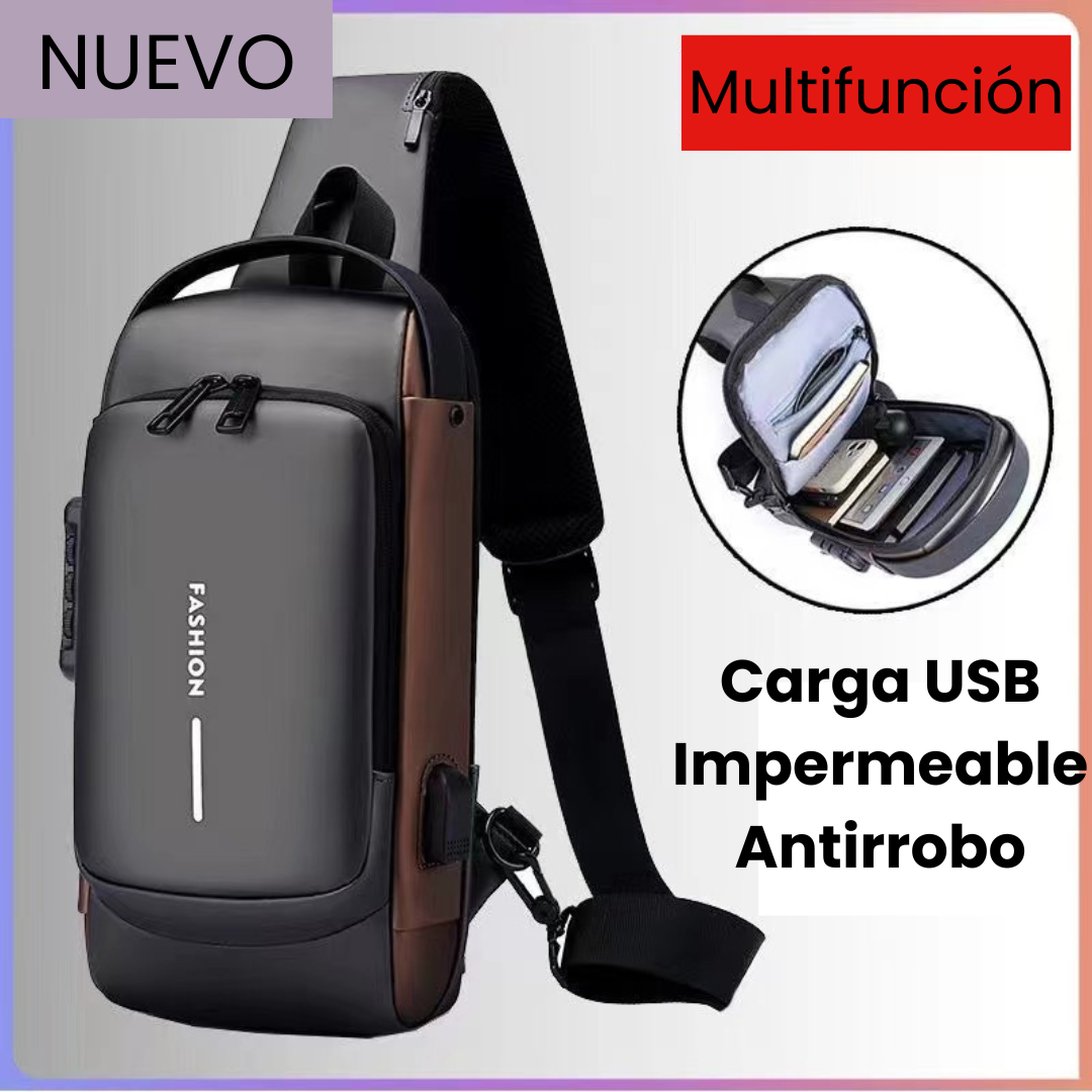 Bolso Antirrobo con Puerto USB