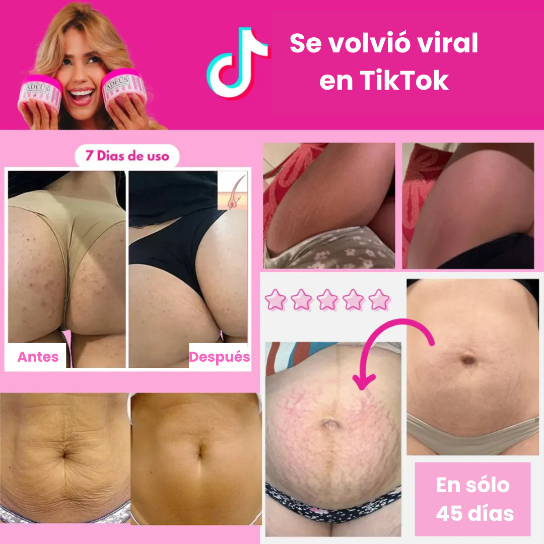 Adeus para Celulitis y Estrías 300ml