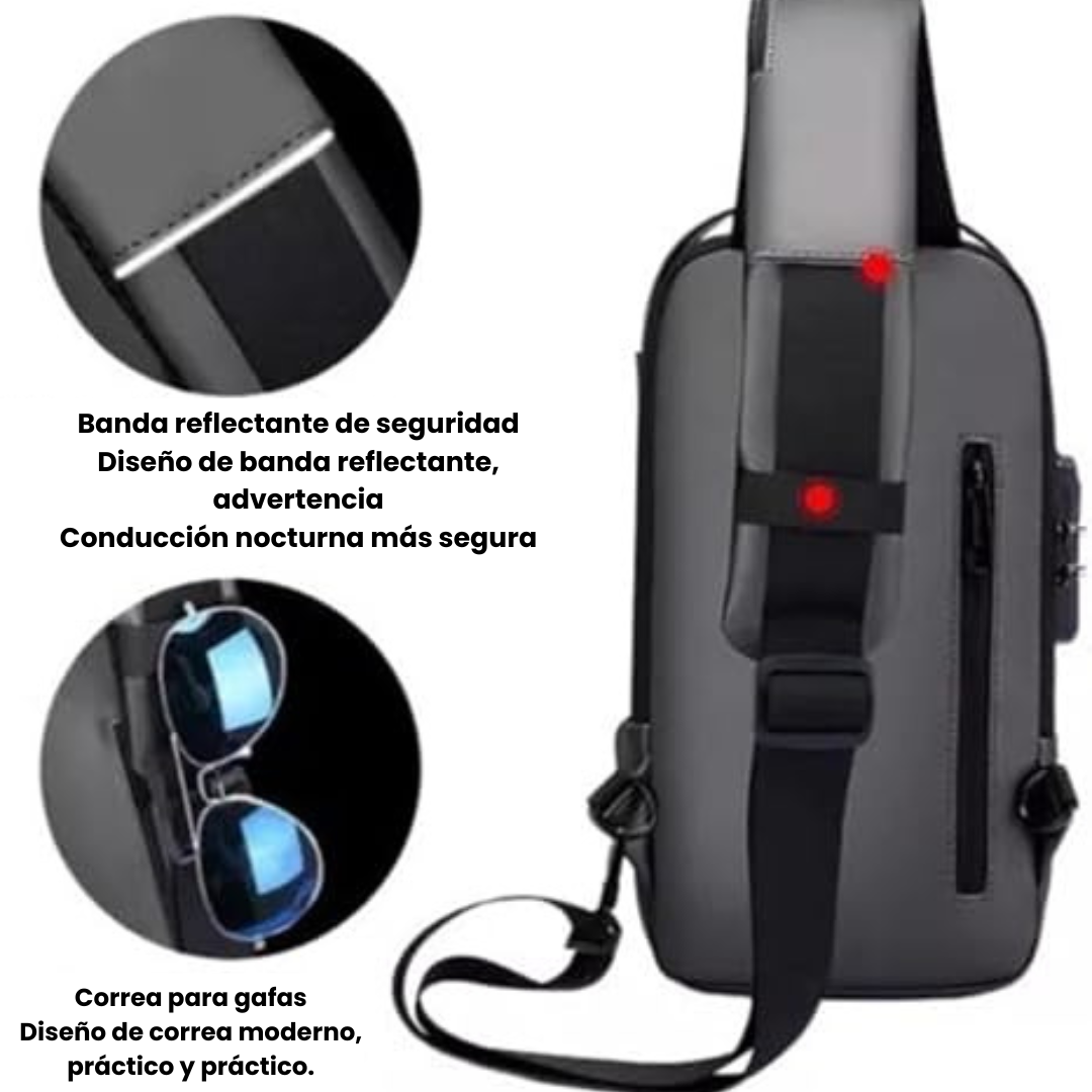 Bolso Antirrobo con Puerto USB