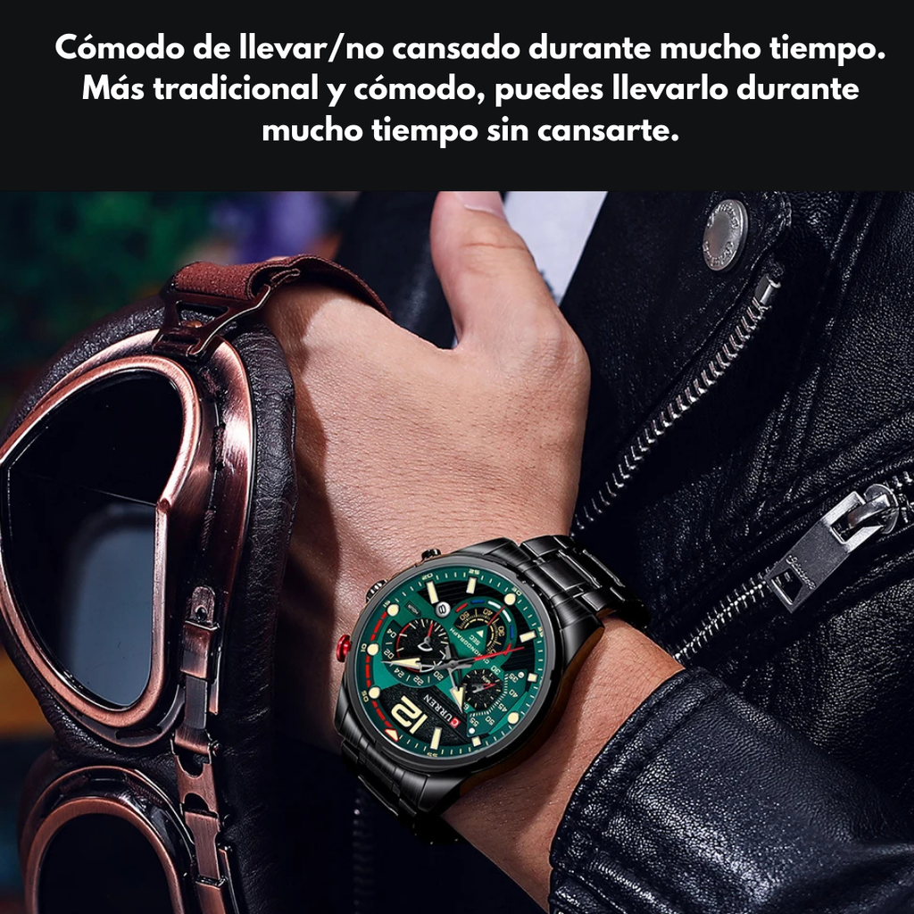 Reloj Curren 8395 – Elegancia y Resistencia en Cada Detalle ⌚