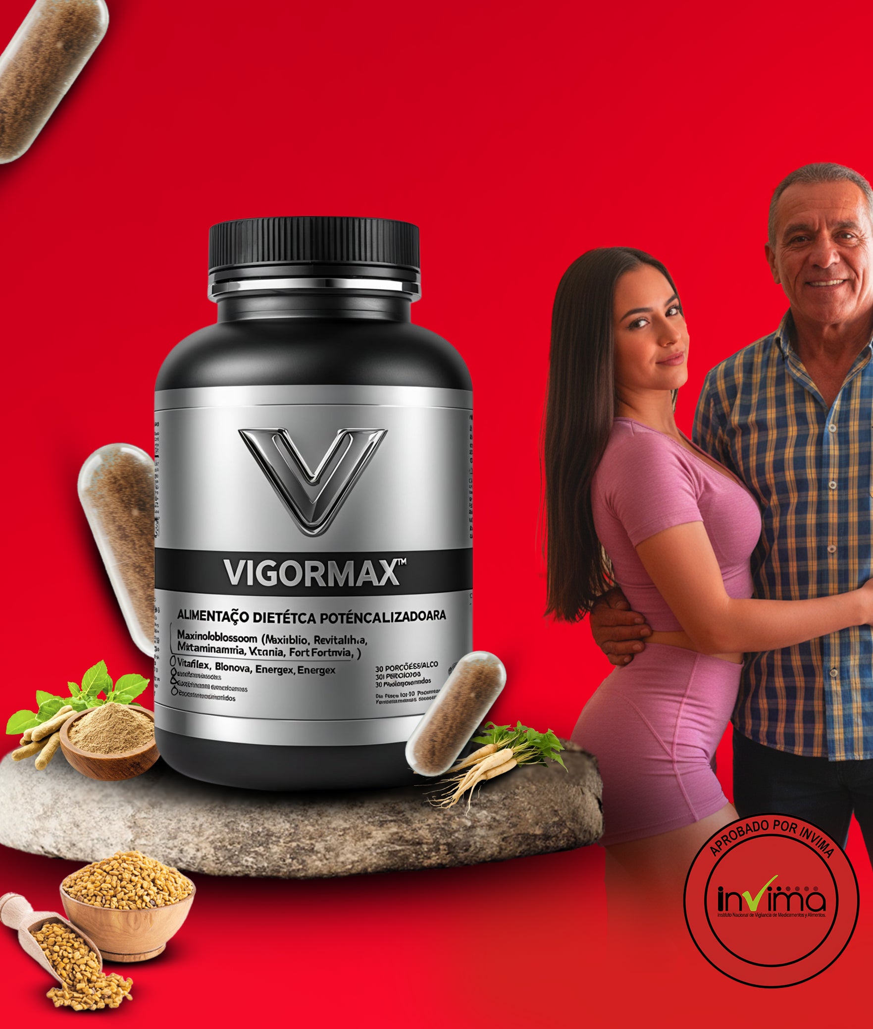 Vigor Max - ¡Más energía para tu vida! ¡Miles de hombres revitalizados!